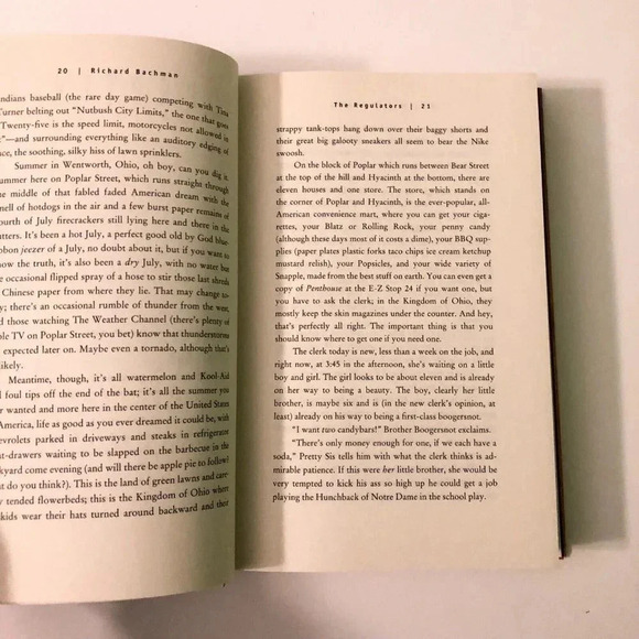Vintage 1996 The  Regulators by Richard Backman Hardcover - Picture 12 of 16